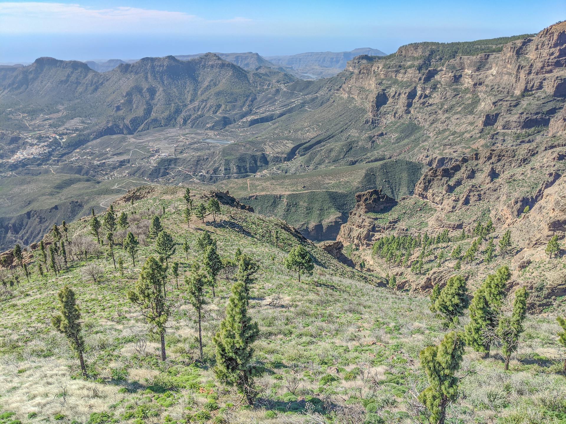 Paisaje del entorno de la Hoya de Tunte