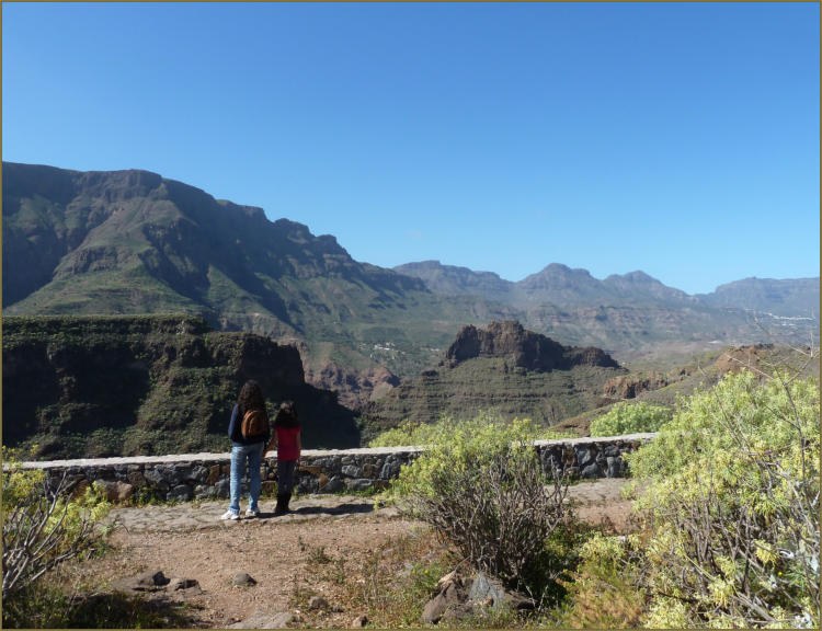 Paisaje del entorno de la Hoya de Tunte