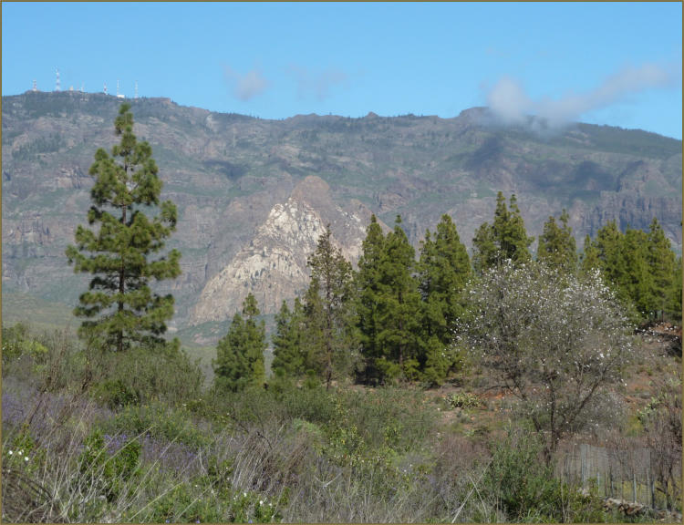 Paisaje del entorno de la Hoya de Tunte